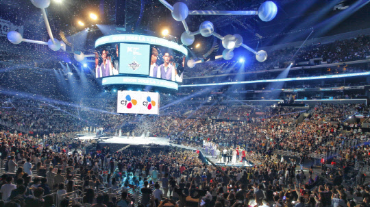 KCON 2018 LA 현장.  CJ ENM 제공